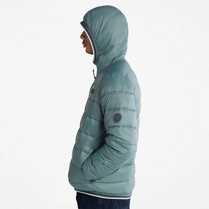 Timberland Garfield Midweight Hooded Puffer Jacket for Men in Green 4