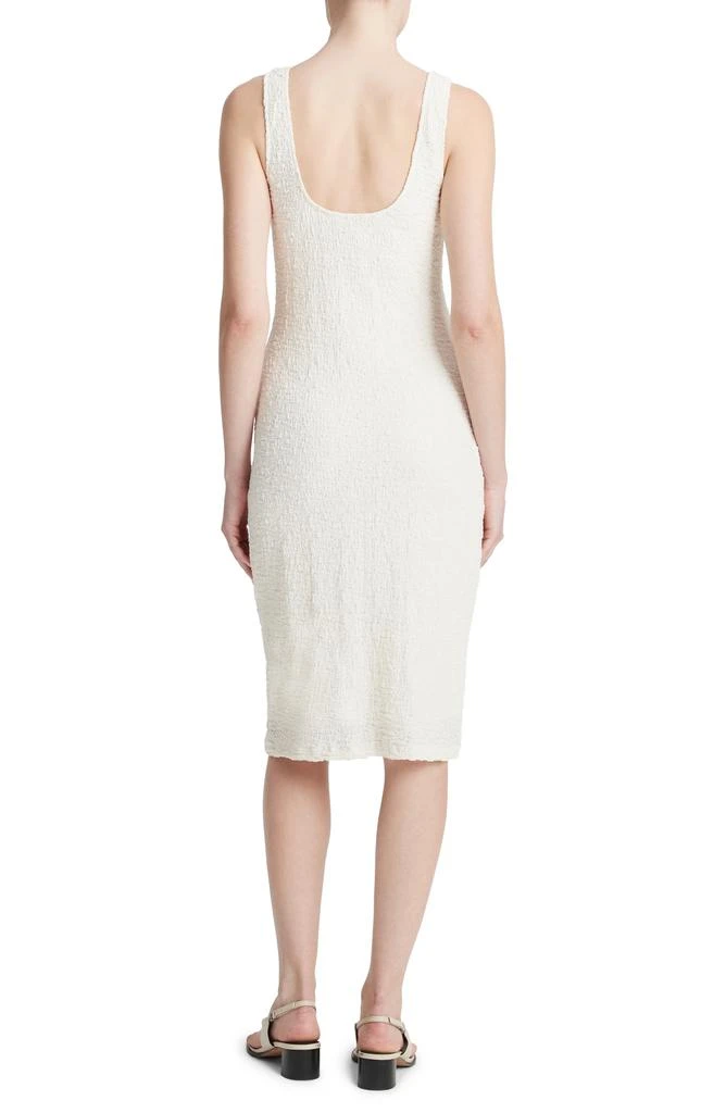 Vince Textured Cotton Blend Tank Dress 2