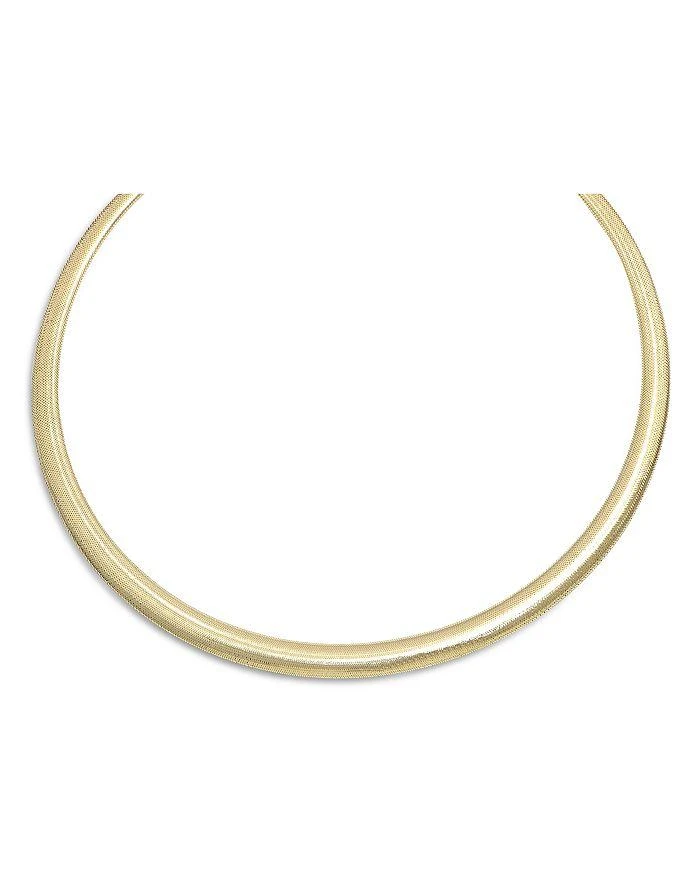 Bloomingdale
s Fine Collection Domed Flex Collar Necklace 14K Yellow Gold, 18"