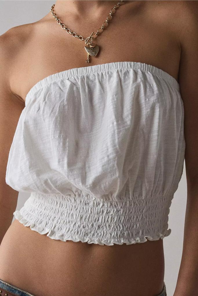 Urban Outfitters UO Maris Ruched Bubble Tube Top