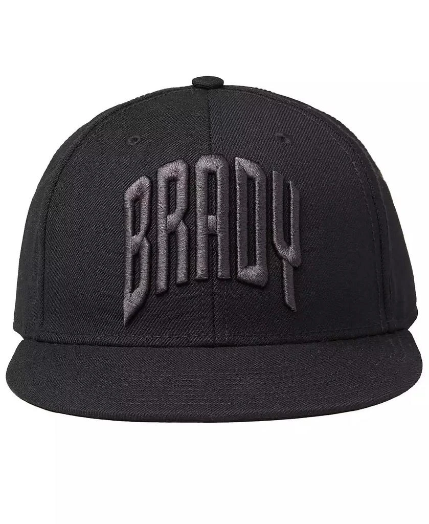 BRADY Men's Black Fitted Hat 1