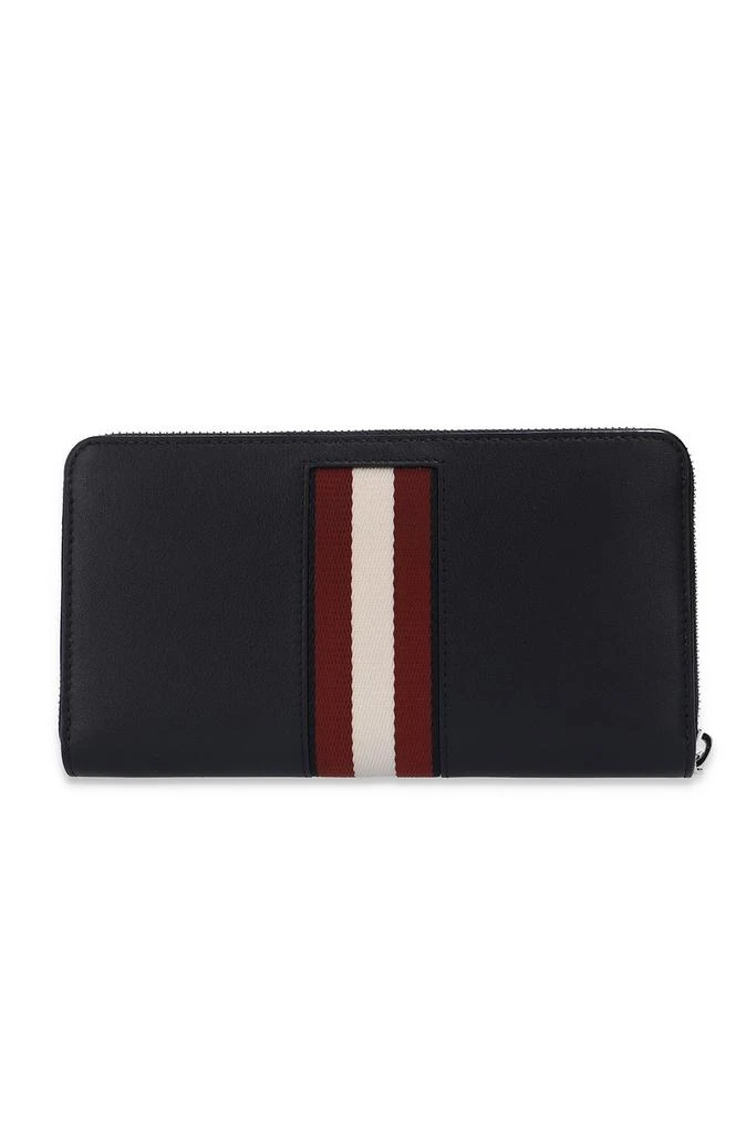 Bally Bally Logo Stripe Detailed Zipped Wallet 2