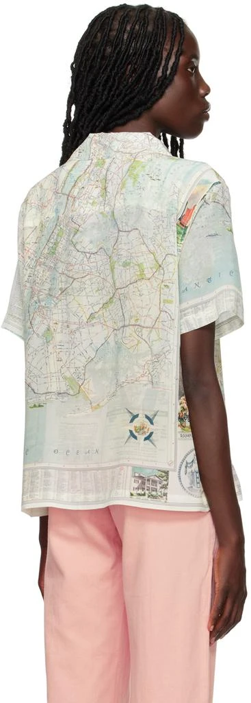 Bode Multicolor New York City Map Shirt 3