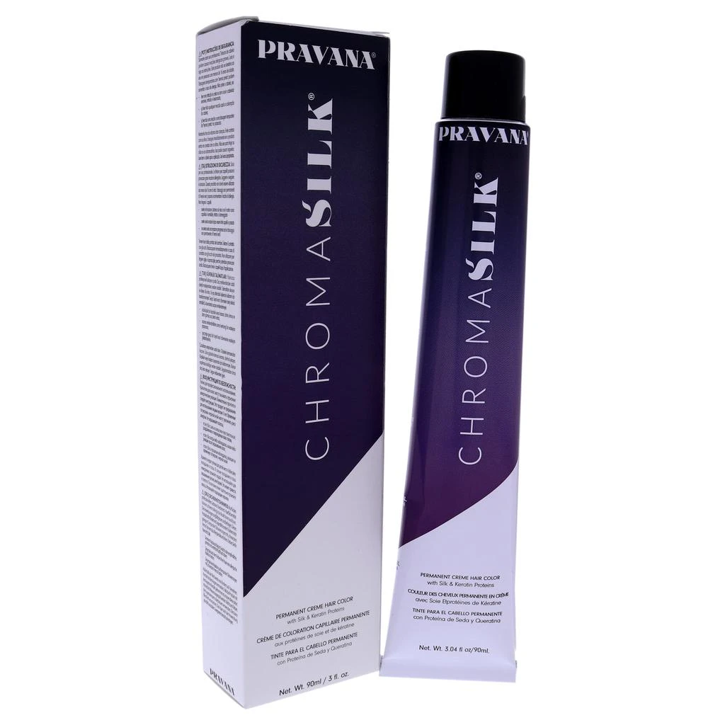 Pravana ChromaSilk Creme Hair Color - 7.45 Copper Mahogany Blonde by  for Unisex - 3 oz Hair Color 3
