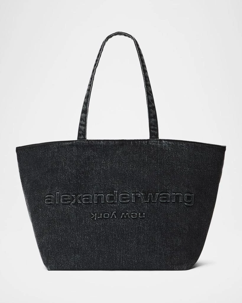 Alexander Wang Punch Denim Tote Bag 1