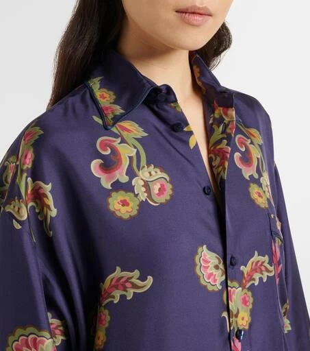 ETRO Printed silk shirt 4