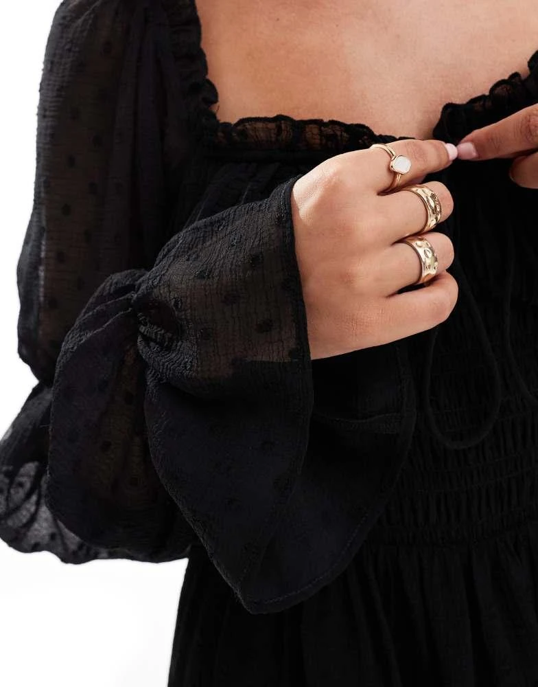 chinese dress ladies Wraith Long Sleeve Maxi Dress main image 1