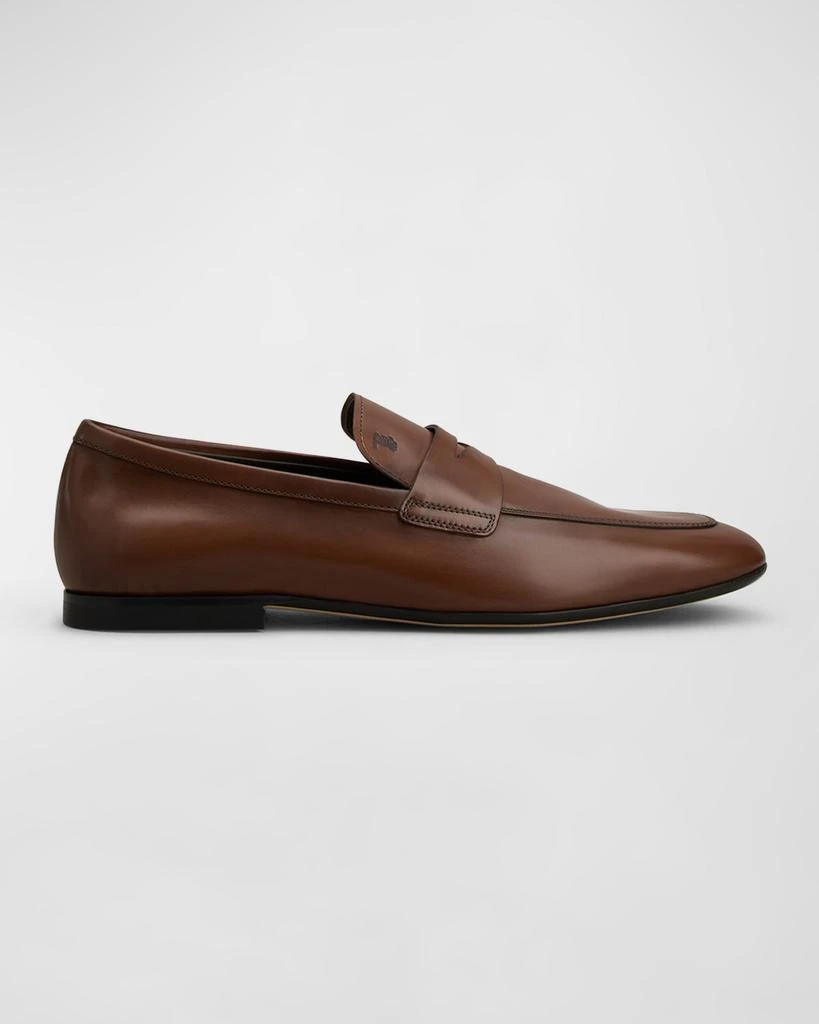Tod's Men's Smooth Leather Penny Loafers 1