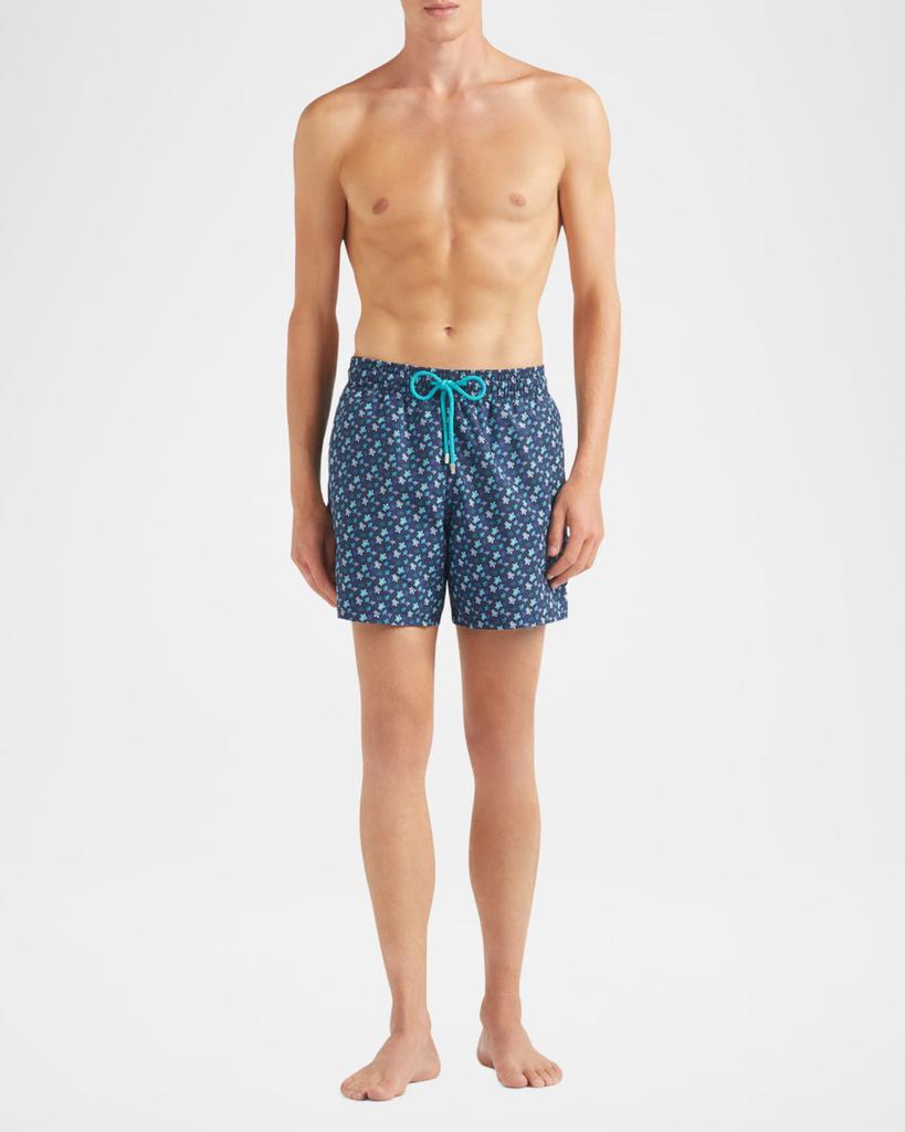 Vilebrequin Men's Micro-Turtle Swim Trunks