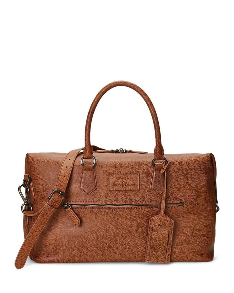 Ralph Lauren Pebbled Leather Duffel Bag 1