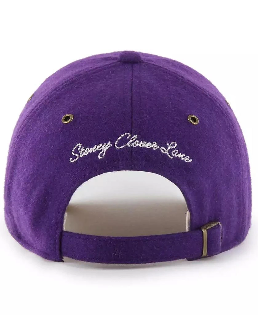 47 Brand Men's and Women's Purple Minnesota Vikings Field Goal Clean Up Adjustable Hat 2