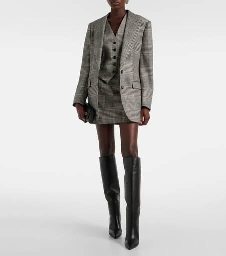 Jimmy Choo Alizze 85 leather knee-high boots 3