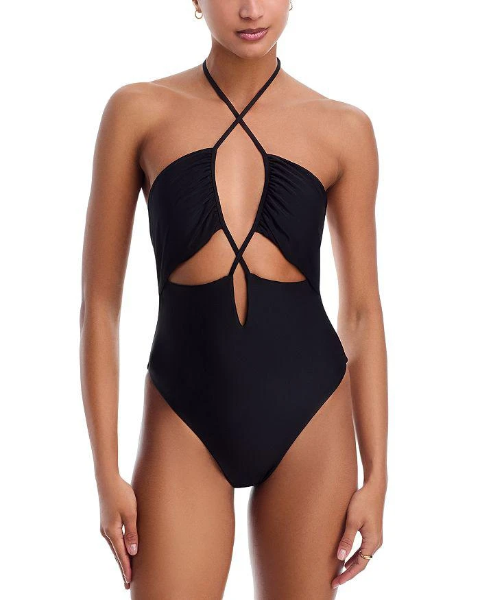 Ramy Brook Nia Front Cutout Swimsuit