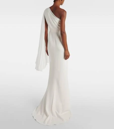 Max Mara Bridal Lorena chiffon and cady gown 3