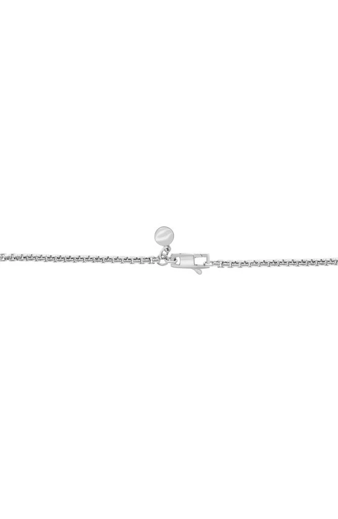 Effy Sterling Silver Black Spinel Cross Pendant Necklace 2