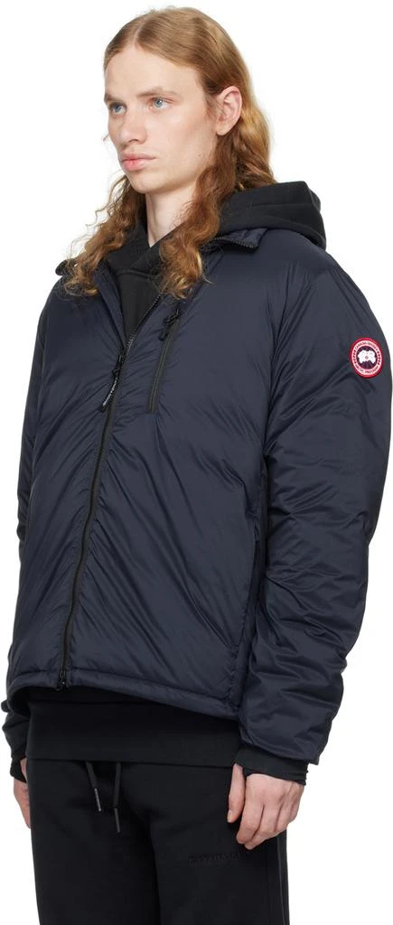 Canada Goose Navy Lodge Down Jacket 4