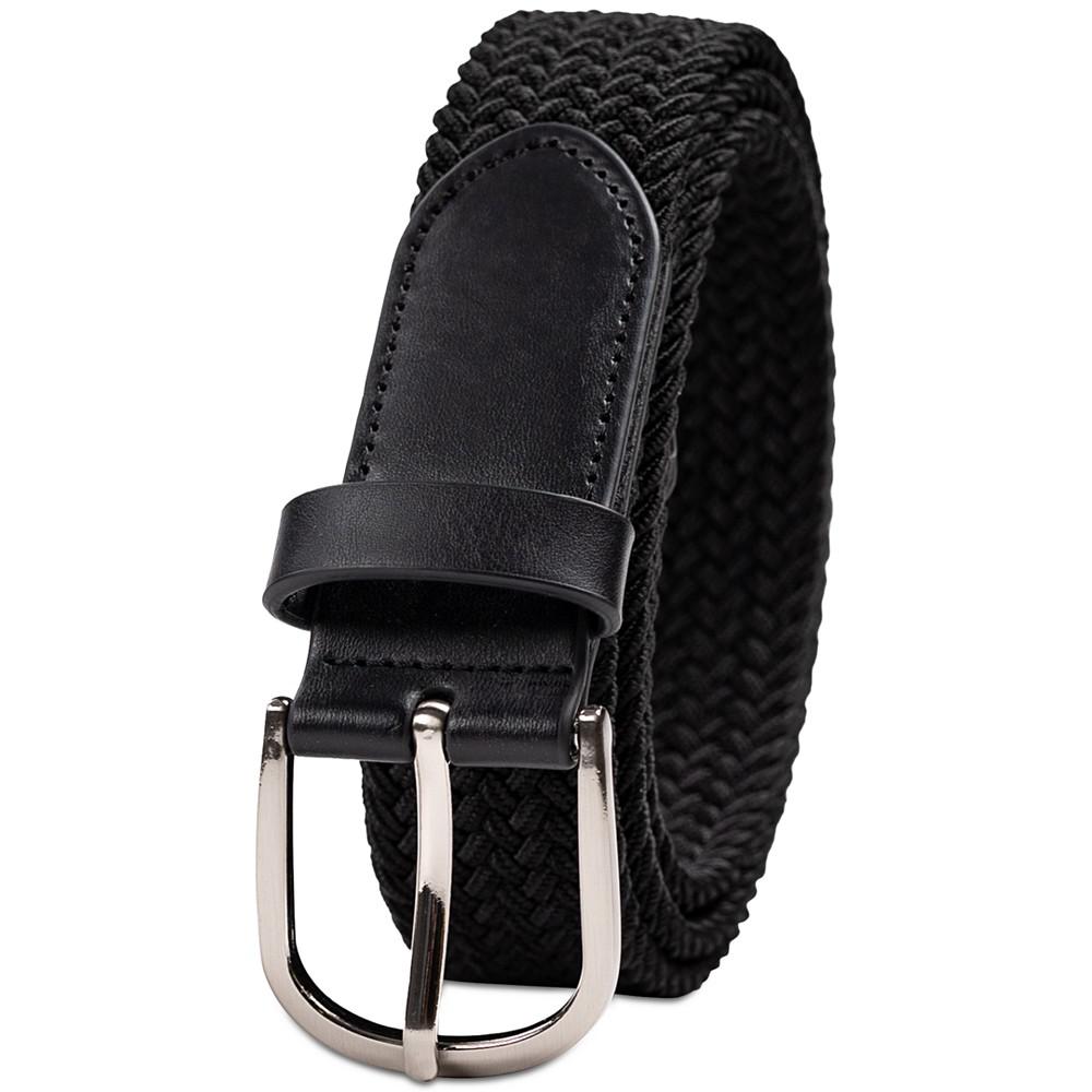 Club Room Men's Stretch Braid Belt, Created for Macy's