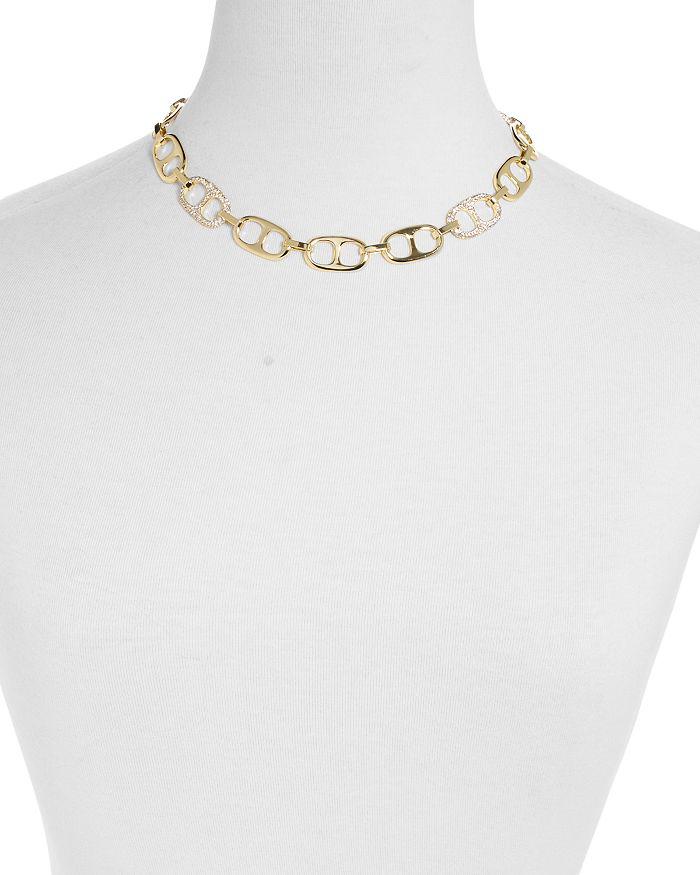 AQUA Chromatic Chain Link Necklace, 17" - Exclusive