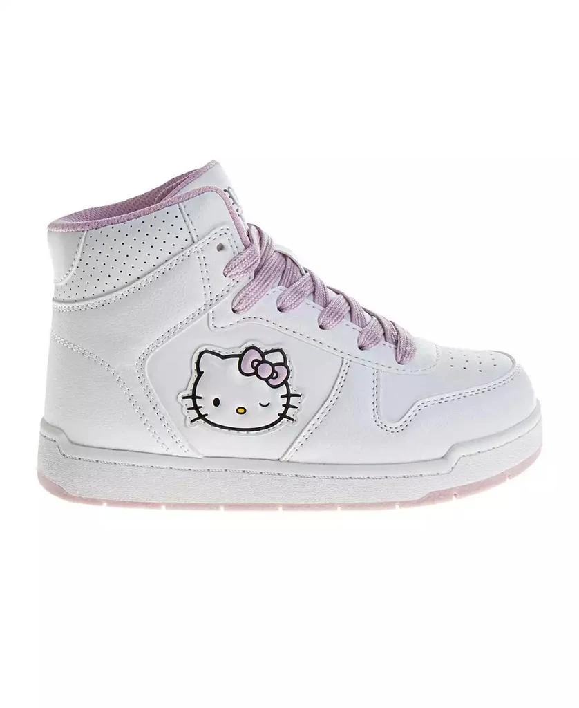 Hello Kitty Little and Big Girls Lace Up High Top Sneakers 2