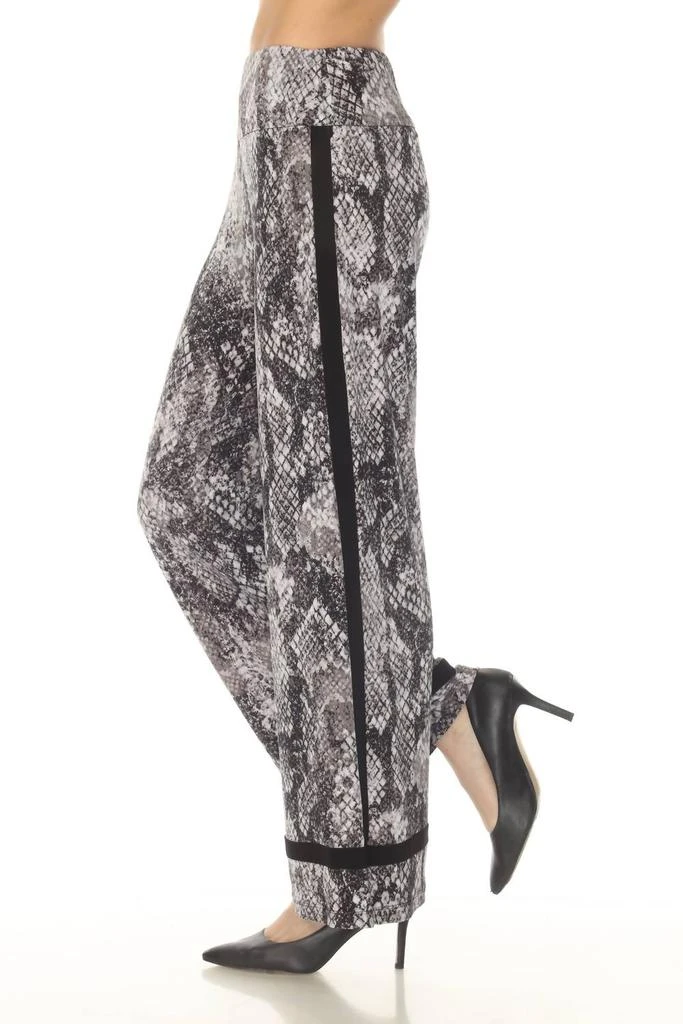 JOSEPH RIBKOFF Joseph Ribkoff - Snakeskin Wide Leg Pants 2