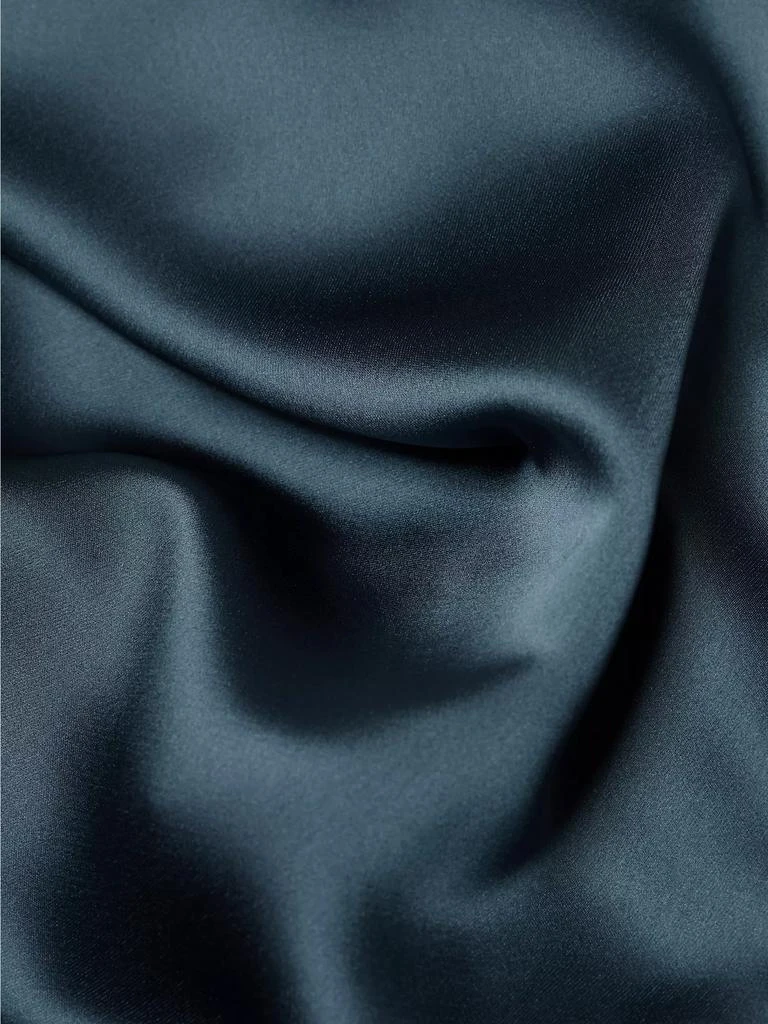 Amsale Satin Halter Gown 7