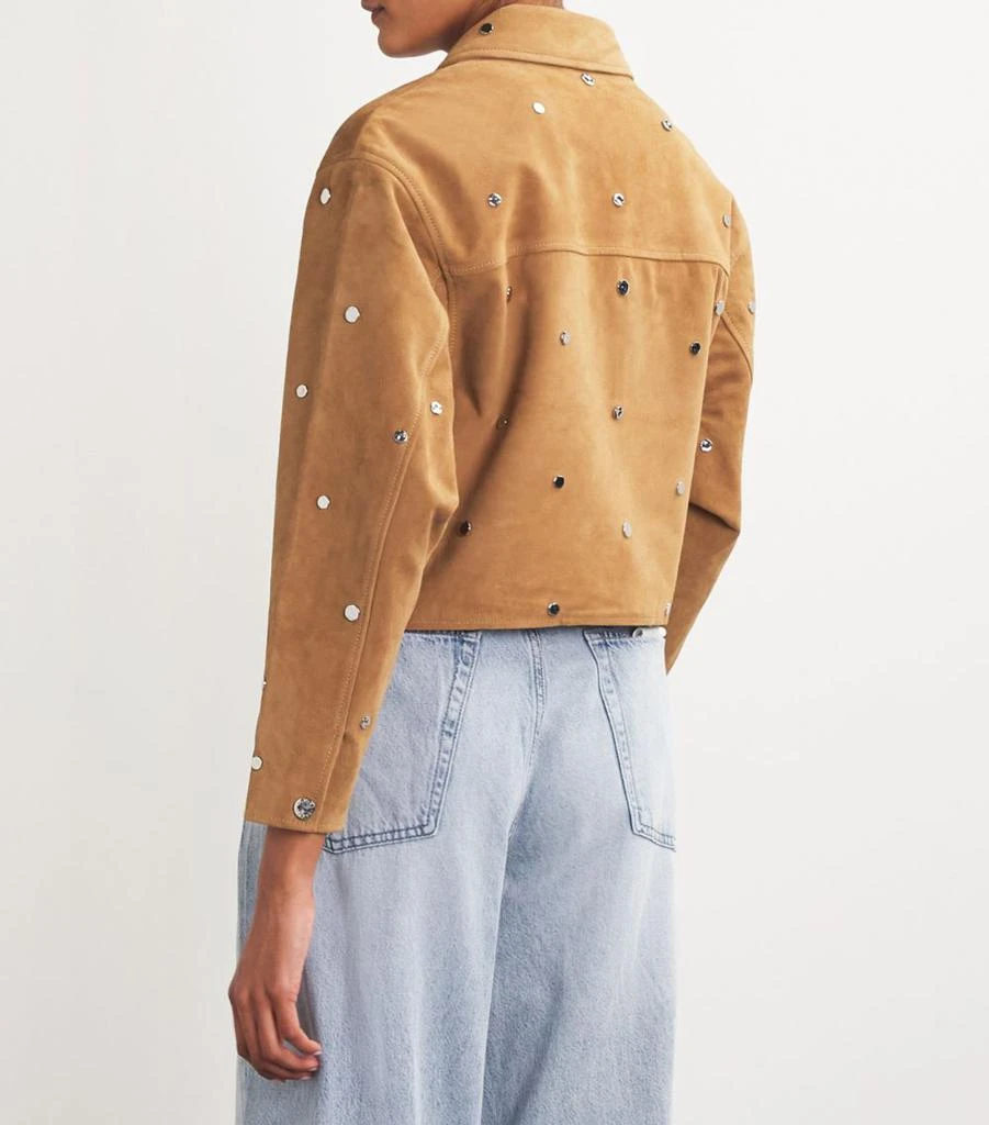 Sandro Studded Leather Jacket 4