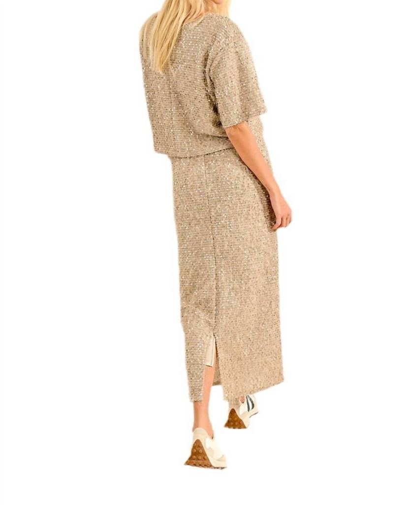 Molly Bracken Molly Bracken - Maxi Textured Skirt