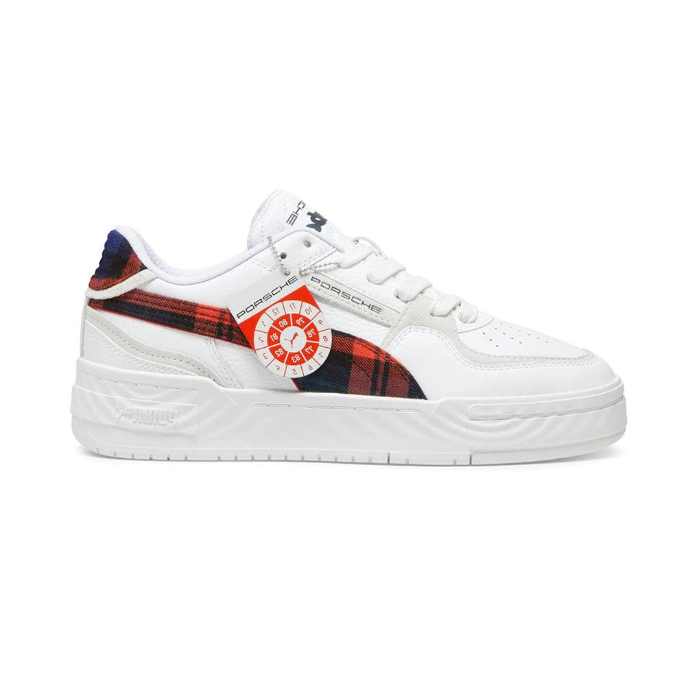 Puma Porsche Legacy Ca Pro Tartan Lace Up Sneakers 1