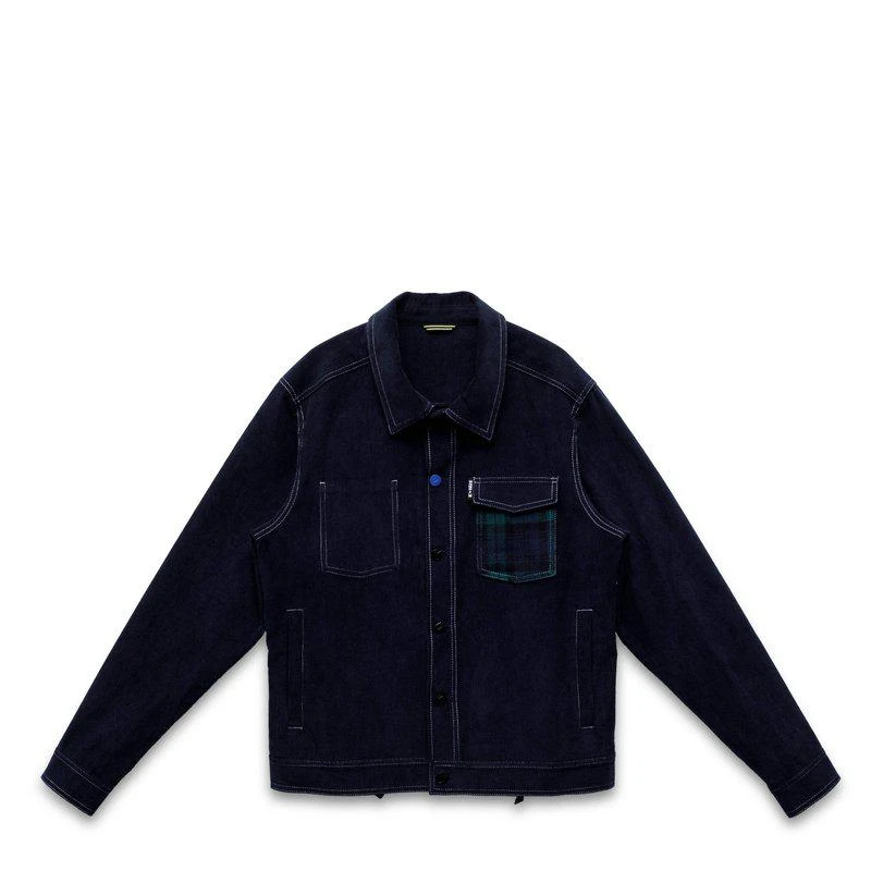 Konus Men's Corduroy Tracker Jacket In Navy 1