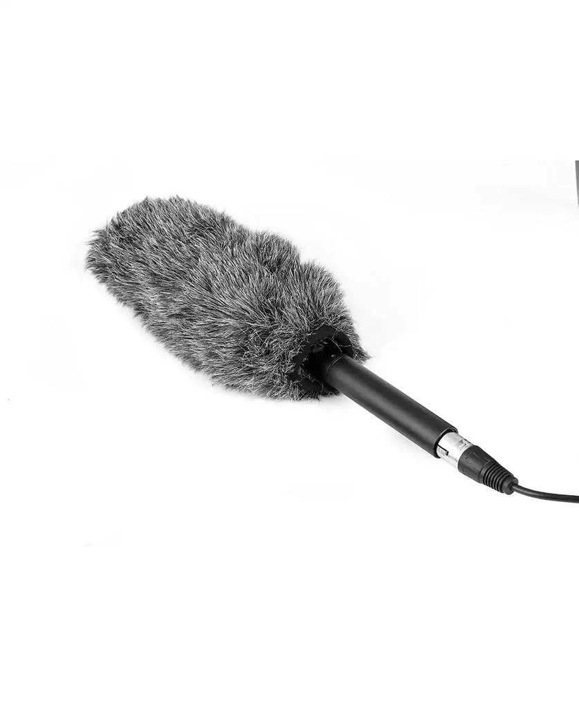 Movo WS-S1000 Furry Outdoor Deadcat Windscreen for Shotgun Microphones up to 7-inch (18cm) Long 7