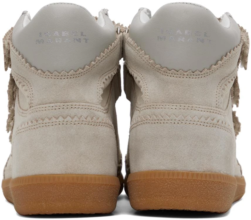 Isabel Marant Taupe Bilsy Sneakers 2