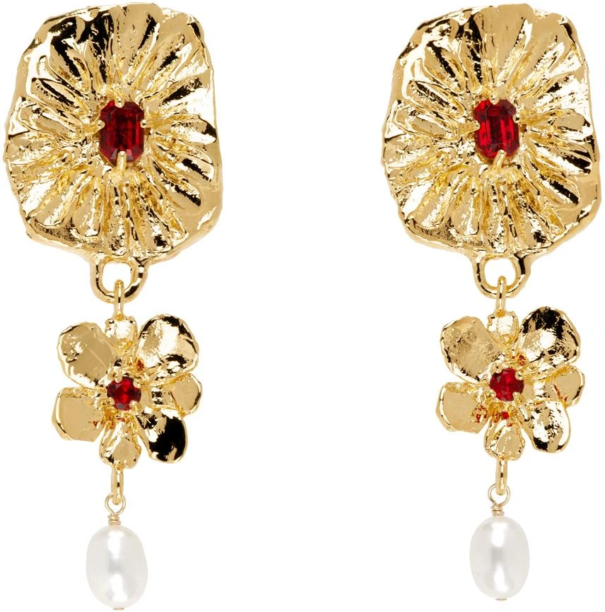 Mondo Mondo Gold Venus Drop Earrings 1