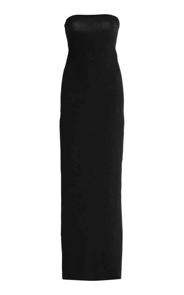 ÉTERNE Éterne - Jersey Maxi Tube Dress - Black - XS - Moda Operandi 1