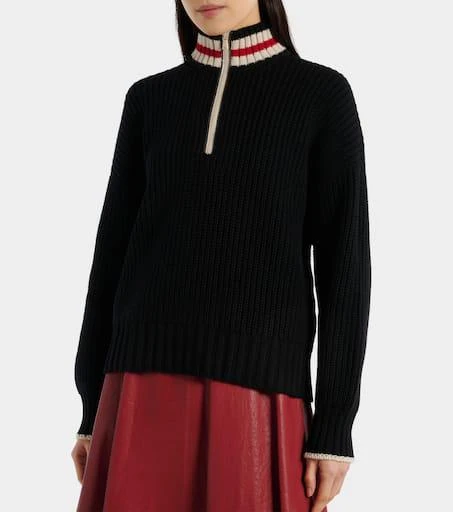 Brunello Cucinelli Wool half-zip sweater 6