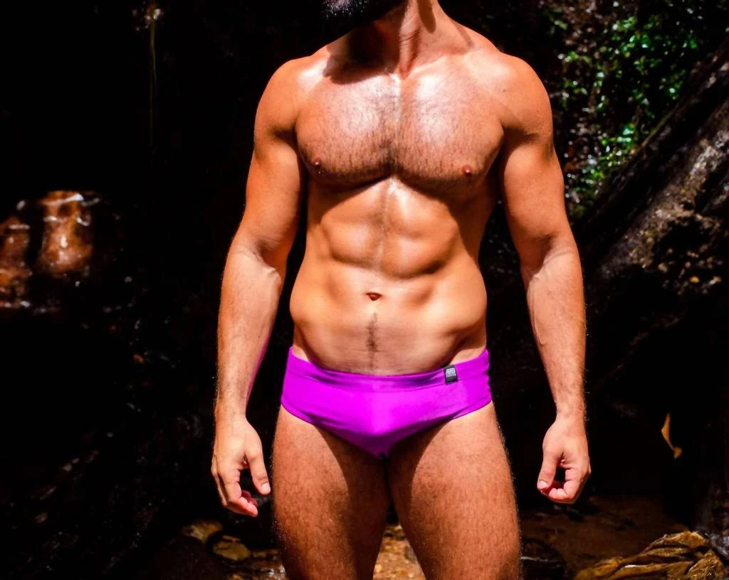 Abreu Clothing Abreu Clothing - Men's Slim Açaí Swim Brief 4