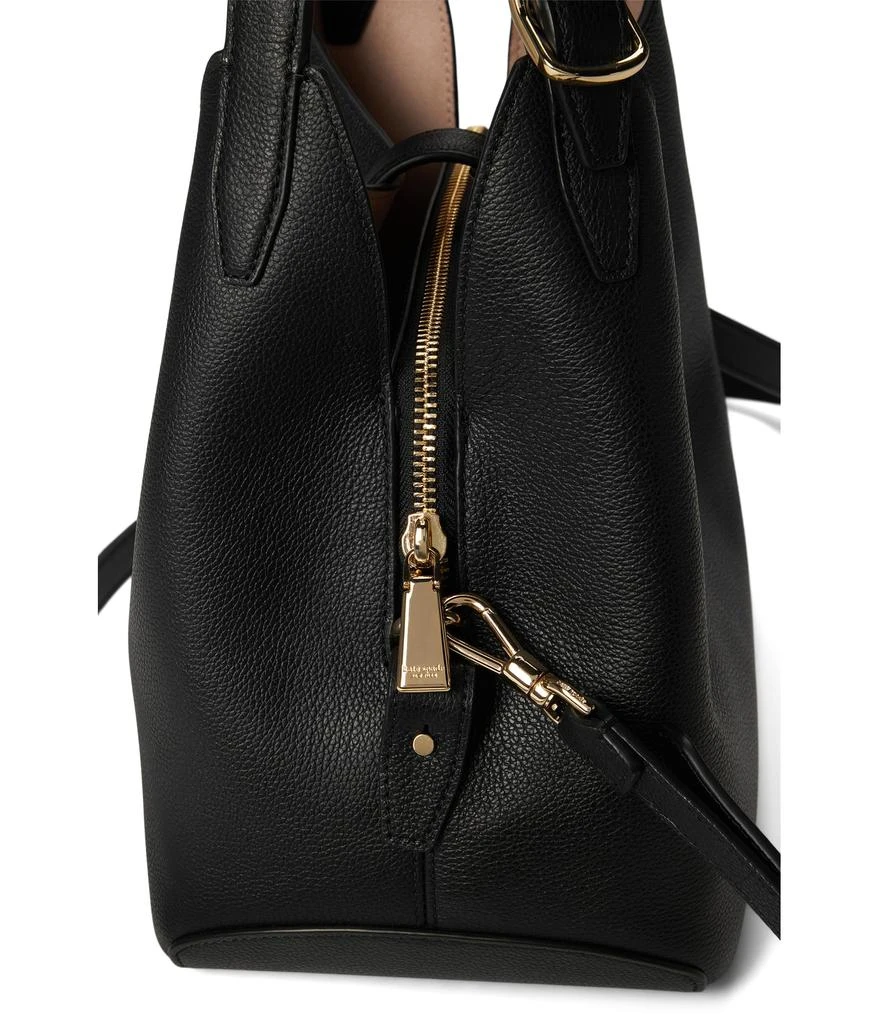 Kate Spade Deco Pebbled Leather Medium Crossbody Tote 4