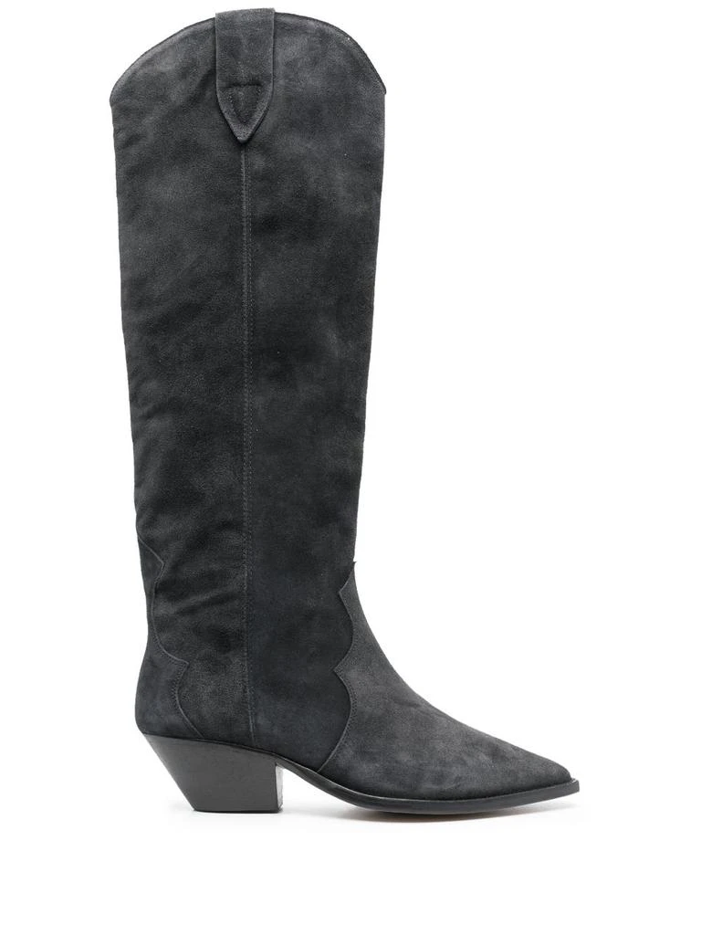 Isabel Marant DENVEE SUEDE LEATHER BOOTS 1