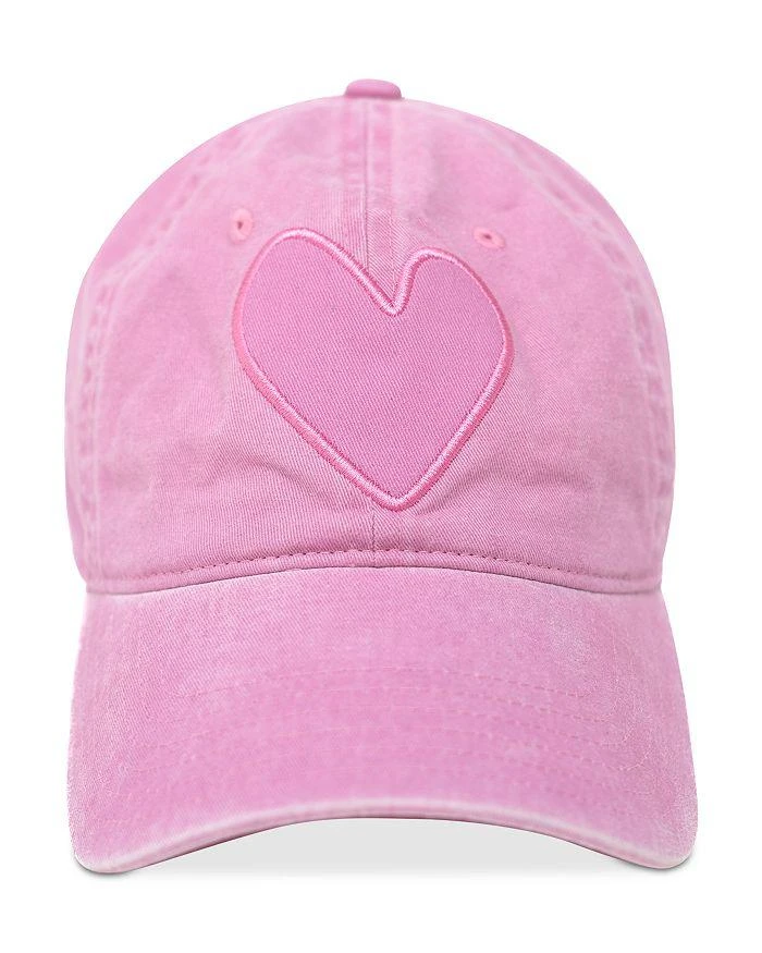 Kerri Rosenthal Imperfect pink Heart Cashmere golden hat Lots of love from the new Kerri Rosenthal collection!? Bold  main image 4