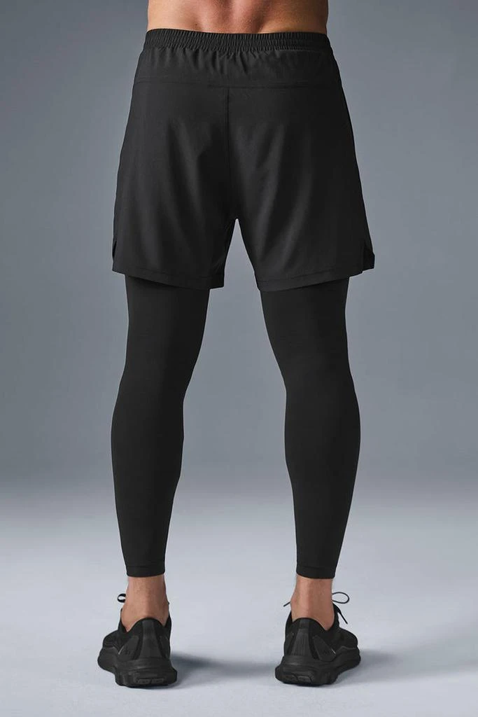 Alo 5" Revival 2-in-1 Pant - Anthracite/Black 3