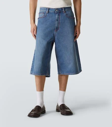 ERL Indiana denim Bermuda shorts 3