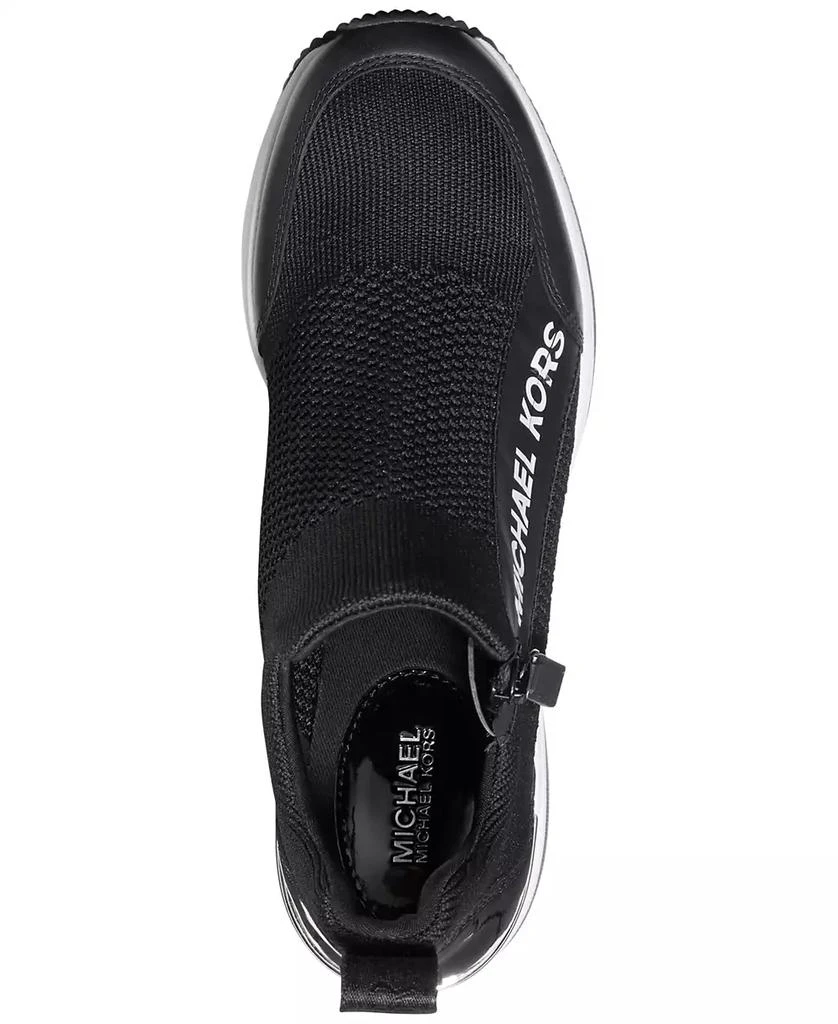 Michael Kors Willis Knit Trainer Wedge Sneakers 4