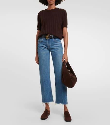 Khaite Alessio suede loafers 2