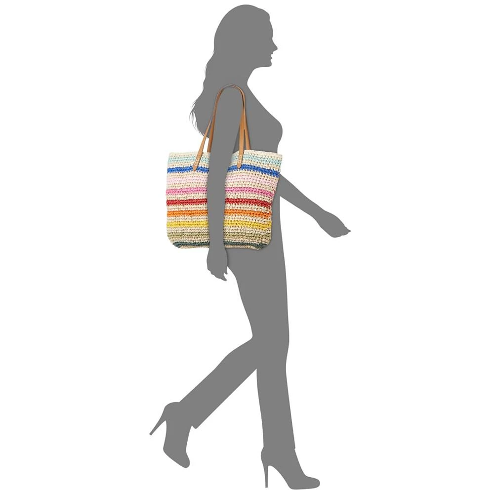 Style & Co Medium Classic Straw Tote, Created for Macy's 4