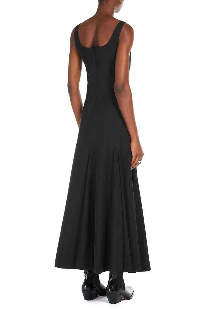 green emerald velvet dress BCBG Max Azria