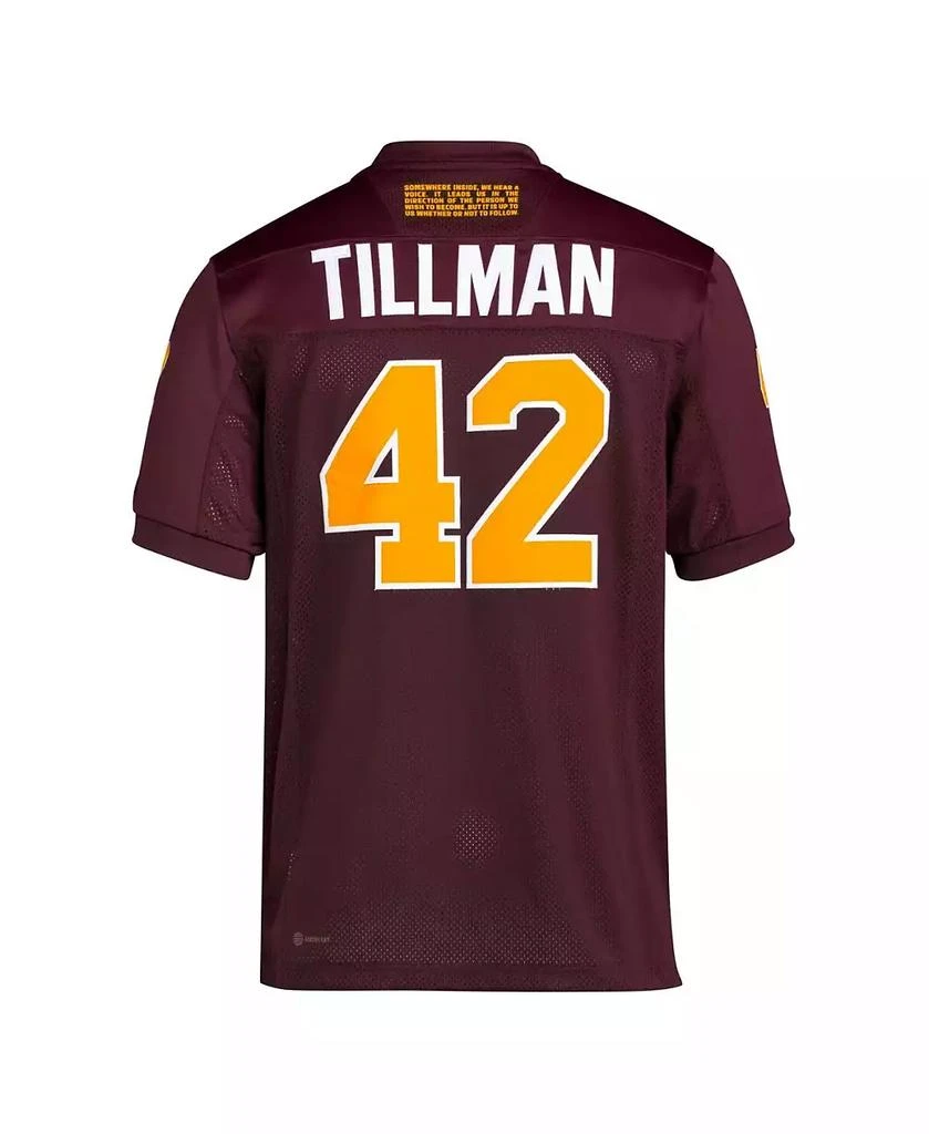 Adidas Men's Pat Tillman Maroon Arizona State Sun Devils Premier Jersey 2