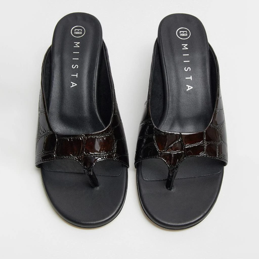 E8 by Miista Women's Palmira Leather Heeled Mules 4