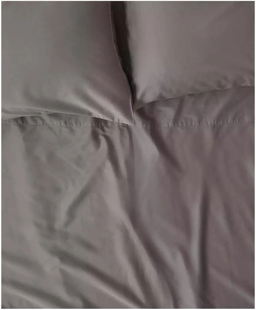 Pact Organic Cotton Room Service Sateen Flat Sheet - 2