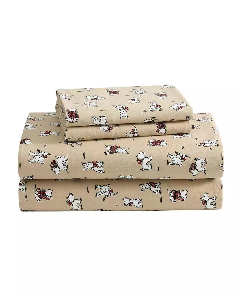 Laura Ashley Flannel 4 -Pc. Sheet Set, Full 1