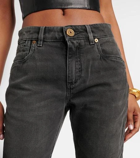 Balmain Western low-rise bootcut jeans 4