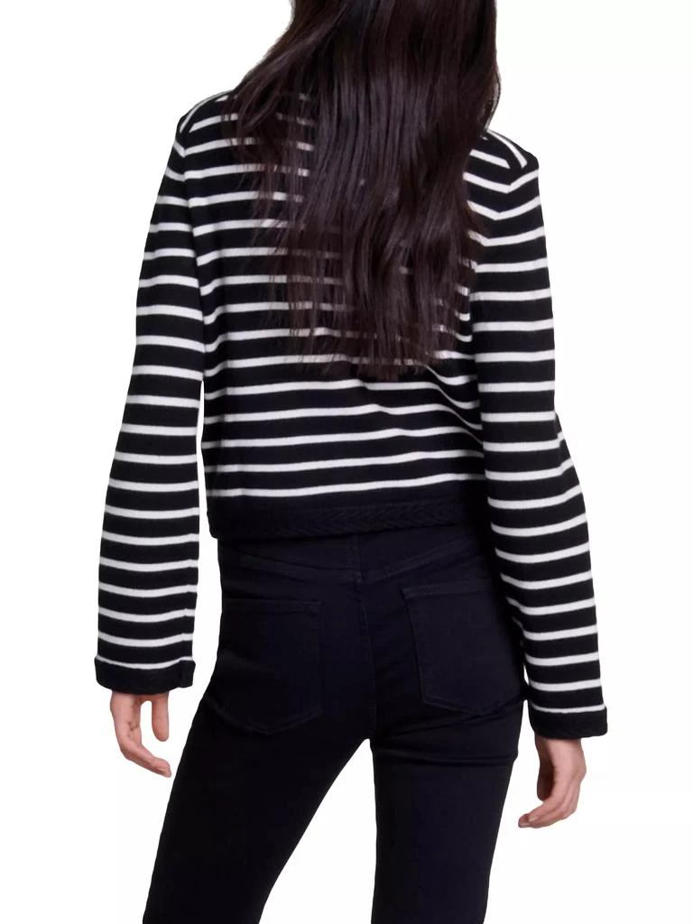 Maje Striped Cardigan 4
